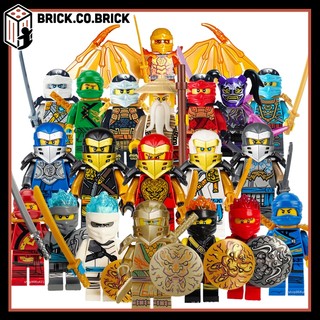 Ninja bay vàng kim mô hình nhân vật hiệp sỹ làng lá đổ chơi lắp ráp ninja giá rẻ grl-b1 - grl-bb8