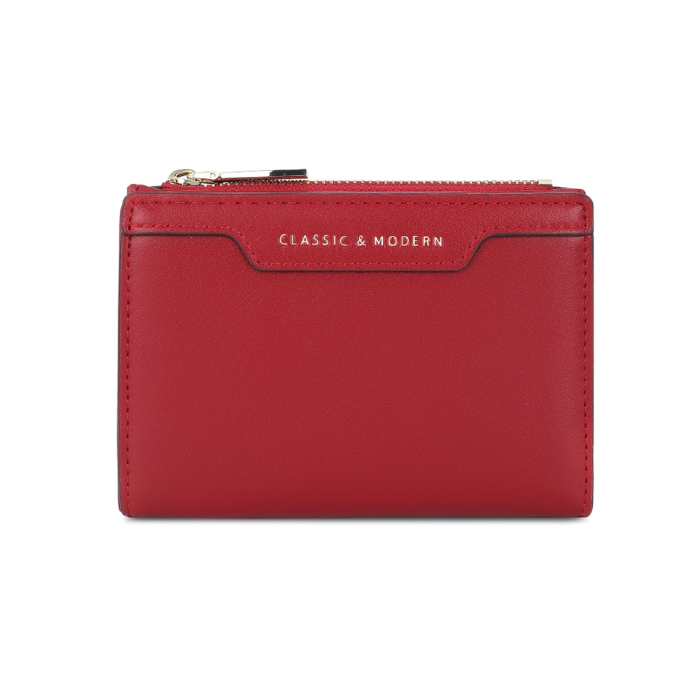Ví da nữ mini Classic Modern da trơn - C2602-166