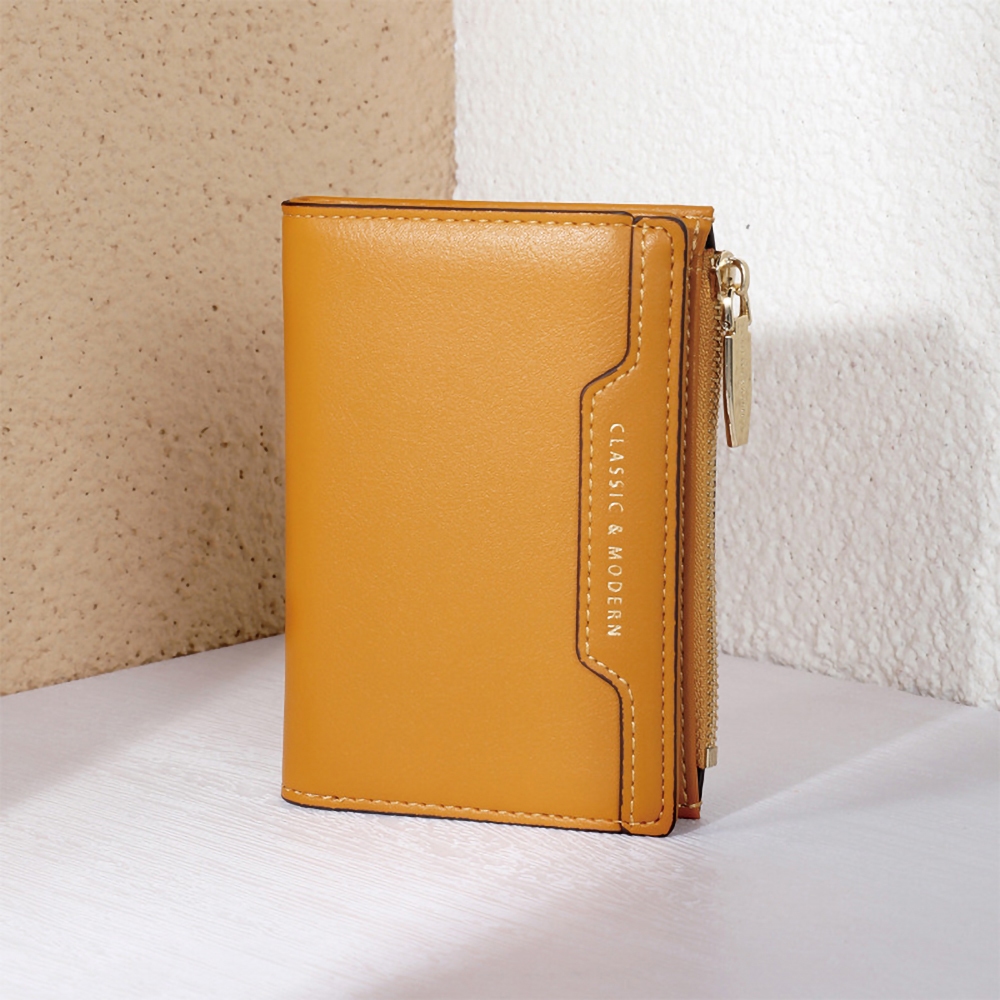 Ví da nữ mini Classic Modern da trơn - C2602-166