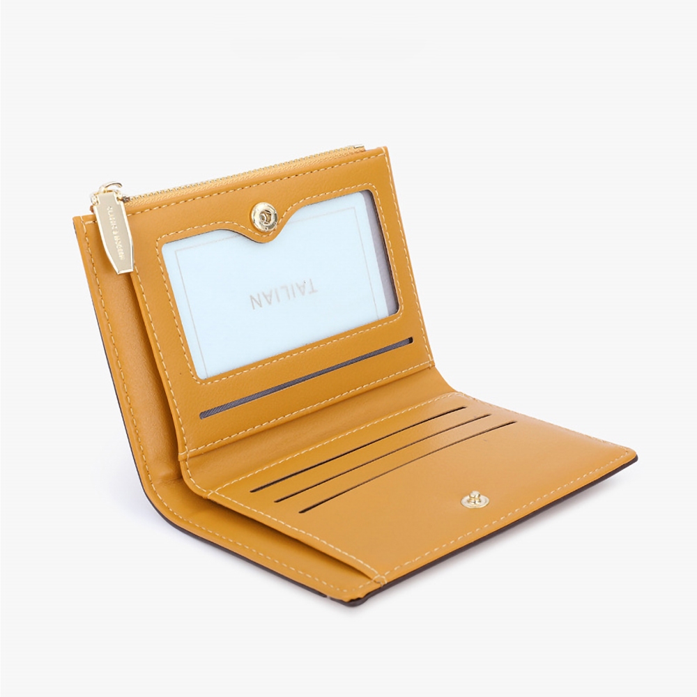 Ví da nữ mini Classic Modern da trơn - C2602-166