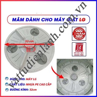 Mâm máy giặt lg 32 cm