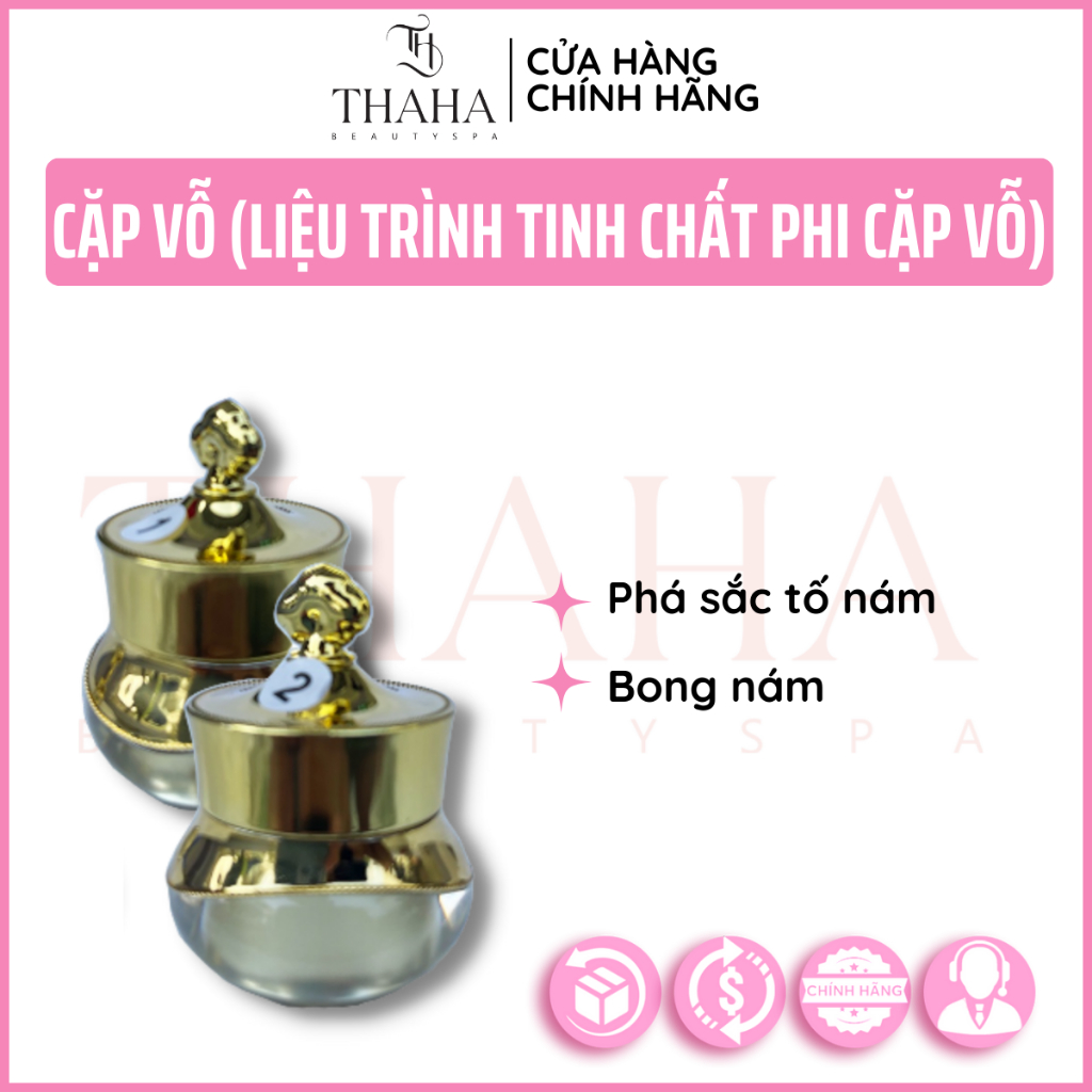 Cặp vỗ (liệu trình tinh chất phi cặp vỗ da nám)