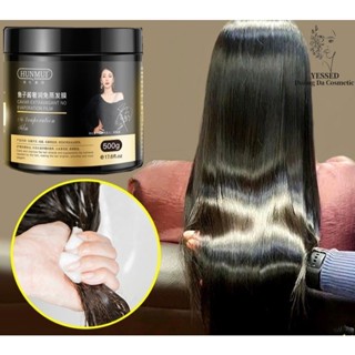 Mặt nạ tóc Trứng cá muối 500G Dành Cho Mọi Loại Tóc Dạng Kem Ủ Phục Hồi Tóc Hư Tổn Bóng Mượt Giảm Khô Xơ