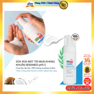 Sữa rửa mặt mụn Sebamed(150ml) HÀNG ĐỨC
