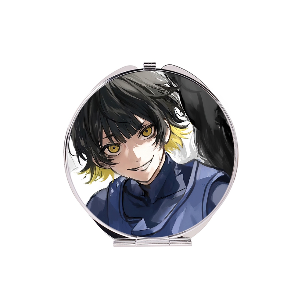 Gương tròn in hình BLUE LOCK ver HÀNH ĐỘNG game anime chibi dễ thương tiện lợi quà tặng độc đáo