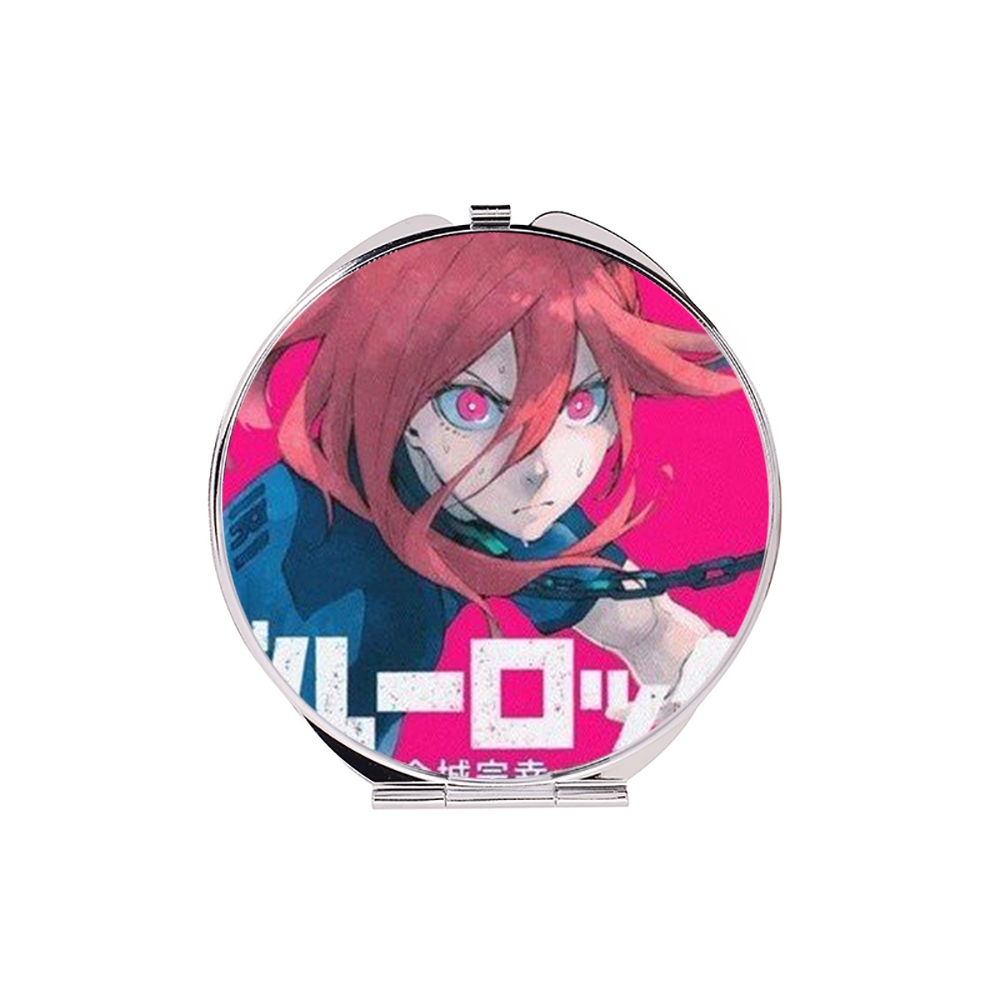 Gương tròn in hình BLUE LOCK ver HÀNH ĐỘNG game anime chibi dễ thương tiện lợi quà tặng độc đáo