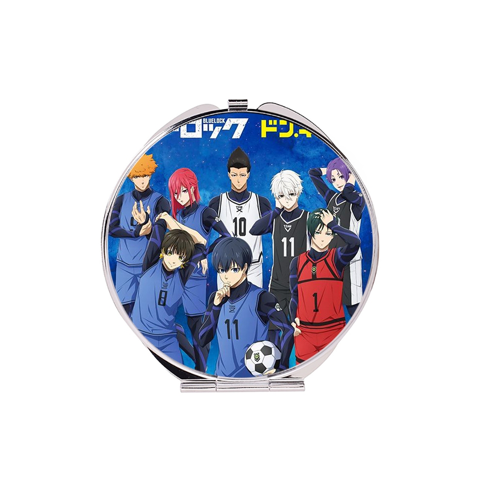 Gương tròn in hình BLUE LOCK ver HÀNH ĐỘNG game anime chibi dễ thương tiện lợi quà tặng độc đáo