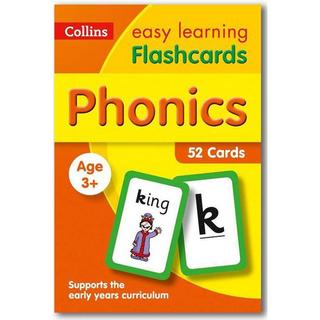 Fash card học Tiếng Anh cho bé Collins Easy Learning Preschool - Phonics Flash cards