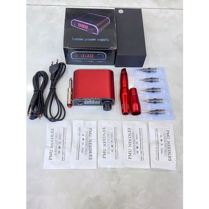 Máy pen mini 2 đầu, máy xăm mini giá rẻ, máy pen mini 5.0