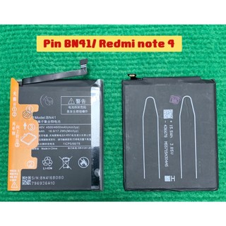 Pin xiaomi redmi note 4/bn41,mới