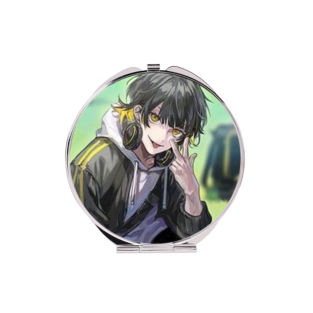 Gương tròn in hình BLUE LOCK ver HÀNH ĐỘNG game anime chibi dễ thương tiện lợi quà tặng độc đáo