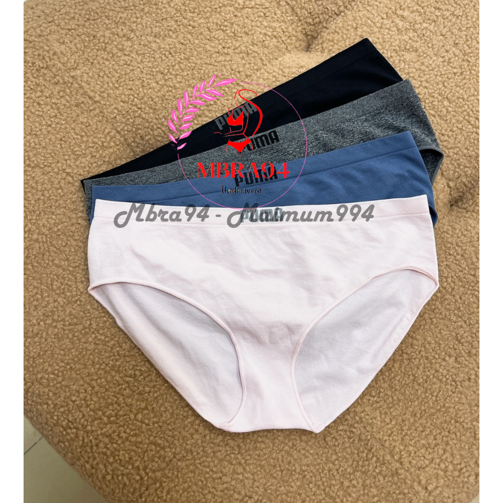 Combo 4 Quần lót xuất hãng chất dệt kim kháng khuẩn - Mbra94