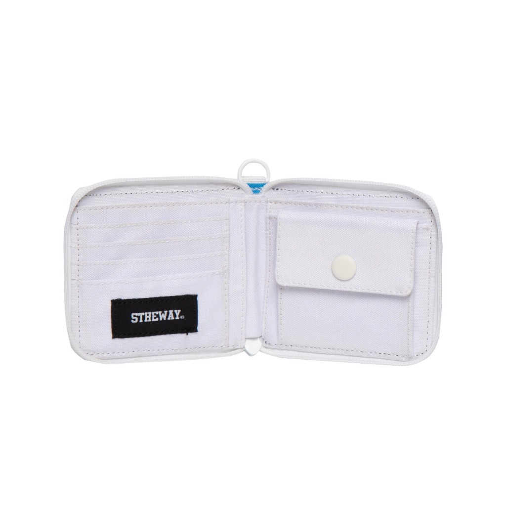 Ví ngắn có Zip kéo 5THEWAY /tie dye/ 3-SIDED ZIP SQUARE WALLET