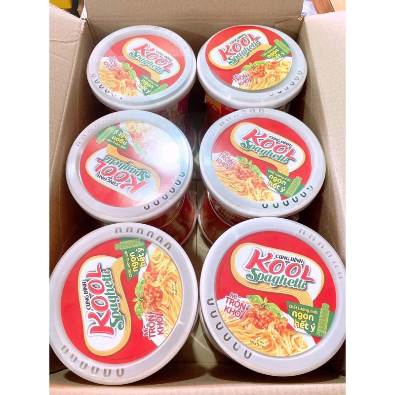 Mì trộn Kool Cung Đình tô 105g