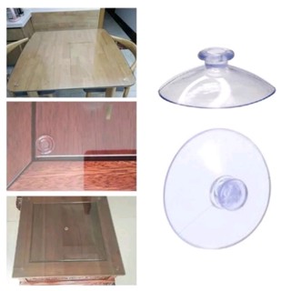 12 cái | Núm nhựa hít kê kính | Kê kính mặt bàn chống xô | Nút nhựa cao su | Miếng kê kính | Nhựa kê | Miếng cao su kính