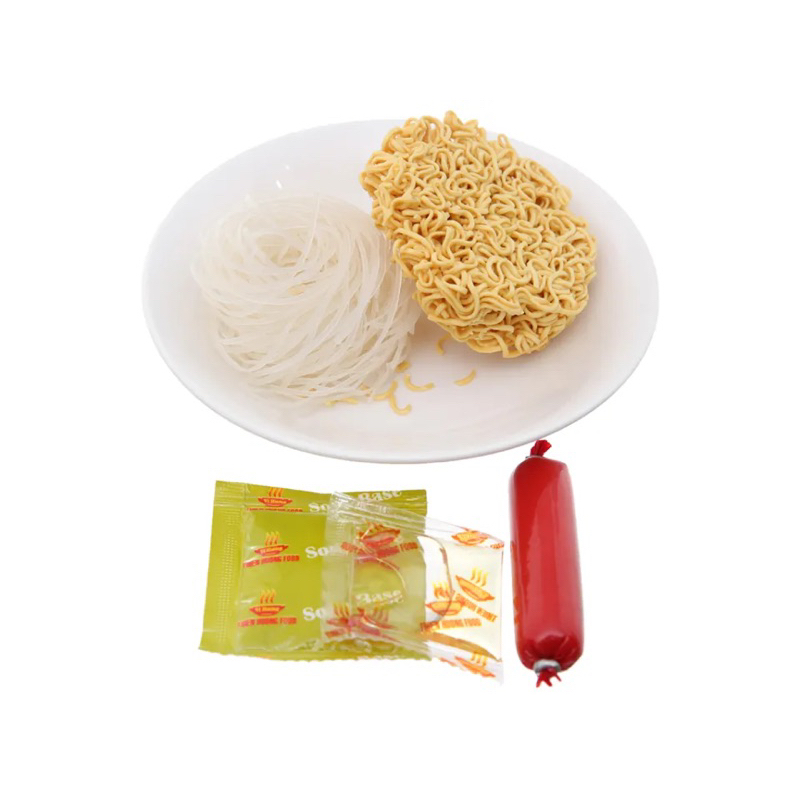 Combo 5 Ly hủ tiếu mì xúc xích YESMOM ly 76g