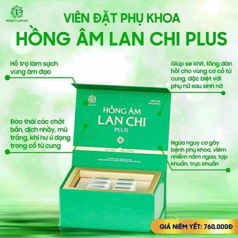 Phụ khoa lan chi plus_hộp 12 kén tặng hộp cốt ngâm