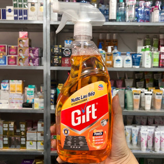 Nước lau bếp gift 540ml hương cam