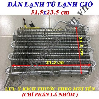 Dàn lạnh tủ quạt gió 31.5x23.5 cm