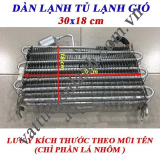 Dàn lạnh tủ quạt gió 30x18 cm