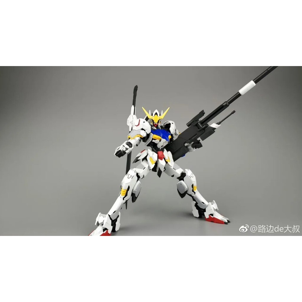Mô Hình Lắp Ráp Gundam Hirm MG 1/100 Barbatos 4th Form MJH + Decal huỳnh quang phát sáng