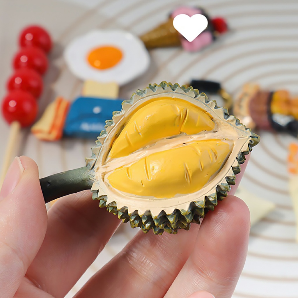 Nam châm hít dán dính tủ lạnh trang trí hình ảnh phong cách phụ kiện bếp Châu Âu -BeloveShop