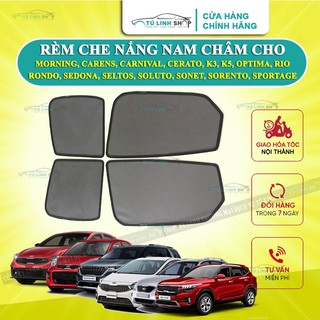 Rèm che nắng nam châm Morning, Carens,Carnival,Cerato,K3,K5,Optima,Rio,Rondo,Sedona,Seltos,Soluto,Sonet,Sorento,Sportage
