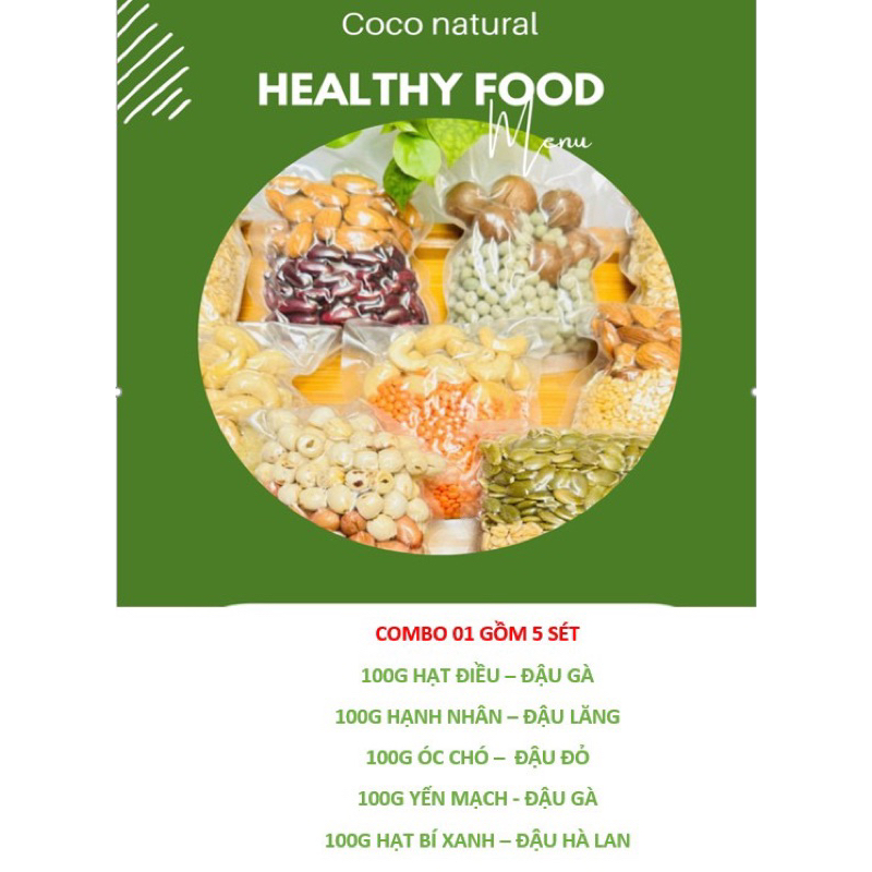 Set hạt dinh dưỡng làm sữa