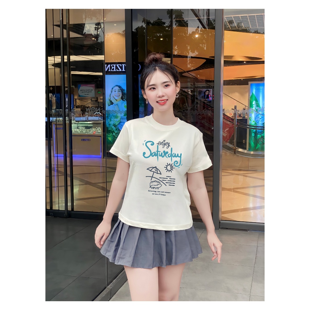 Áo Thun Baby Tee PRICKLE 7 DAYS SLAY COLLECTION 100% Premium Cotton Dày Dặn