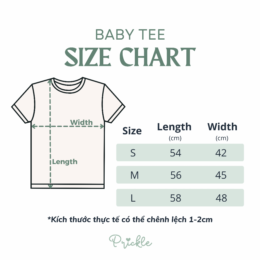 Áo Thun Baby Tee PRICKLE 7 DAYS SLAY COLLECTION 100% Premium Cotton Dày Dặn