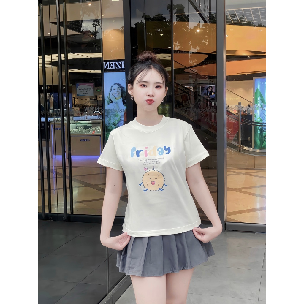 Áo Thun Baby Tee PRICKLE 7 DAYS SLAY COLLECTION 100% Premium Cotton Dày Dặn