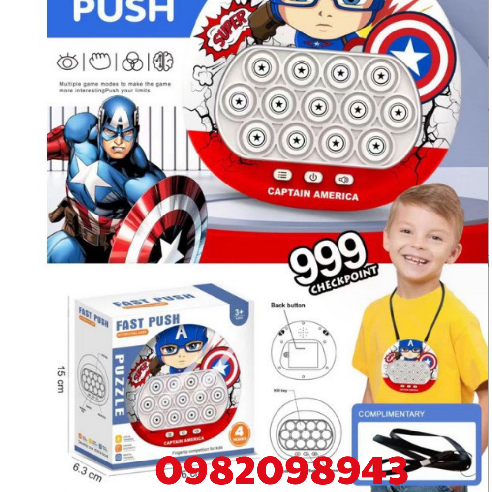 POP IT MÁY CHƠI GAME ĐIỆN TỬ CẦM TAY THẾ HỆ THỨ HAI,PHIÊN BẢN N NG CẤP  LEVEL 999 + MỚI NHẤT 2023 - 13 NÚT POPIT