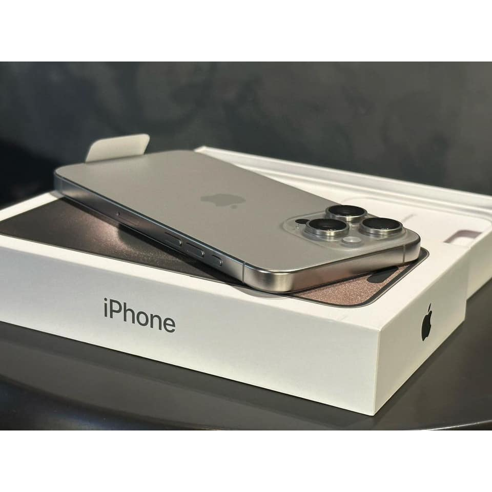 Điện thoại iphone 15 pro - 128gb - titan đẹp - bảo hành 12 tháng - đổi trả trong 7 ngày