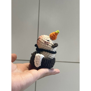 Gấu bông chuột lang nước capybara len handmade