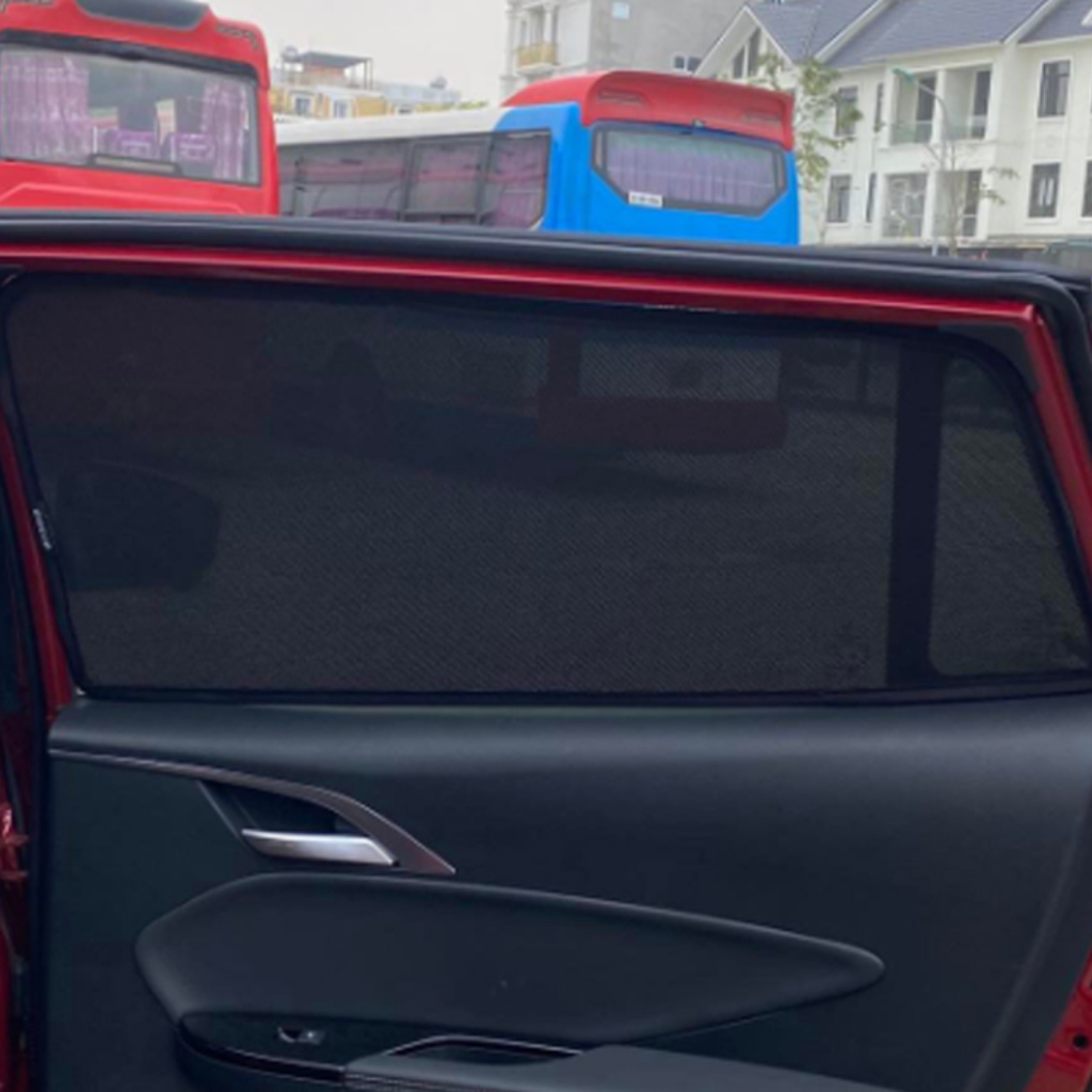 Rèm che nắng theo xe Vinfast VF8, VF9, VFe34 Bộ 4 tấm dính nam châm