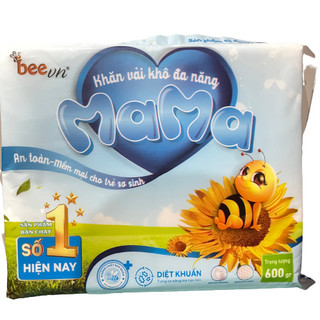 [HÀNG CHÍNH HÃNG] Khăn vải khô đa năng MAMA (Gói 600g siêu tiết kiệm)