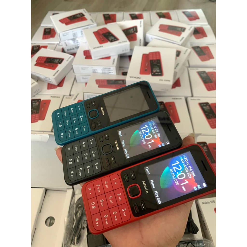 ĐIỆN THOẠI NOKIA 150 MỚI 100%, 2 SIM 2 SÓNG ,PIN TRÂU 2350mAh,FULL BOX BẢO HÀNH 12 THÁNG LỖI 1 ĐỔI 1
