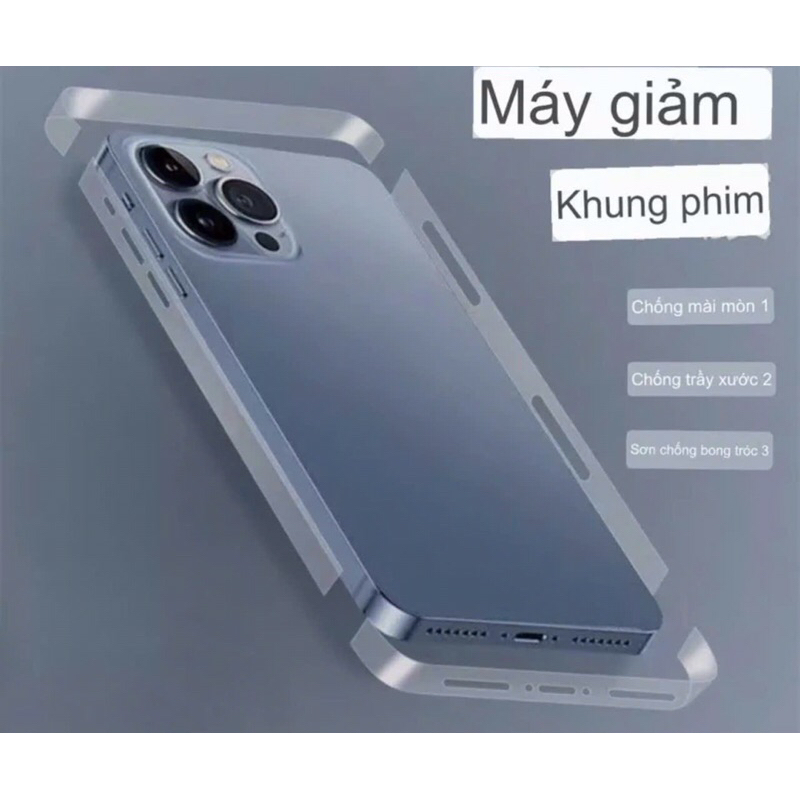 Dán ppf viền ip Bóng và Nhám 4 lớp 15promax/15pro/14promax/14/13promax/13/12promax/11/11promax