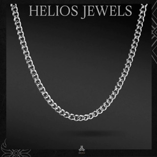 Dây chuyền nam, nữ Helios Equator - Vòng cổ trơn unisex phong cách basic chất liệu Thép không gỉ 316L cao cấp