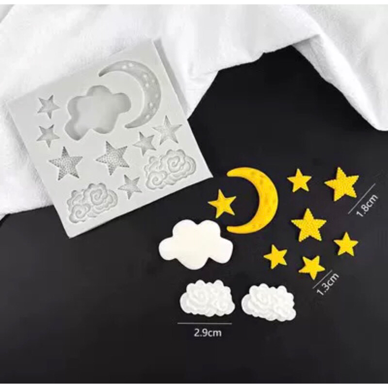 Khuôn silicon sao, đám mây