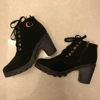 [HÀNG CÓ SẴN] Giày boot nữ dây kéo thời trang Có BIG size 35-42