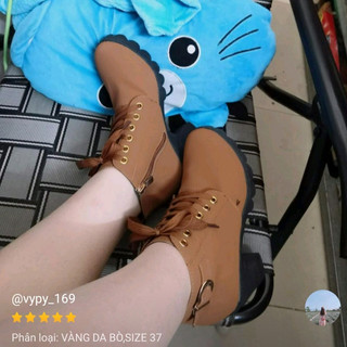 [HÀNG CÓ SẴN] Giày boot nữ dây kéo thời trang Có BIG size 35-42