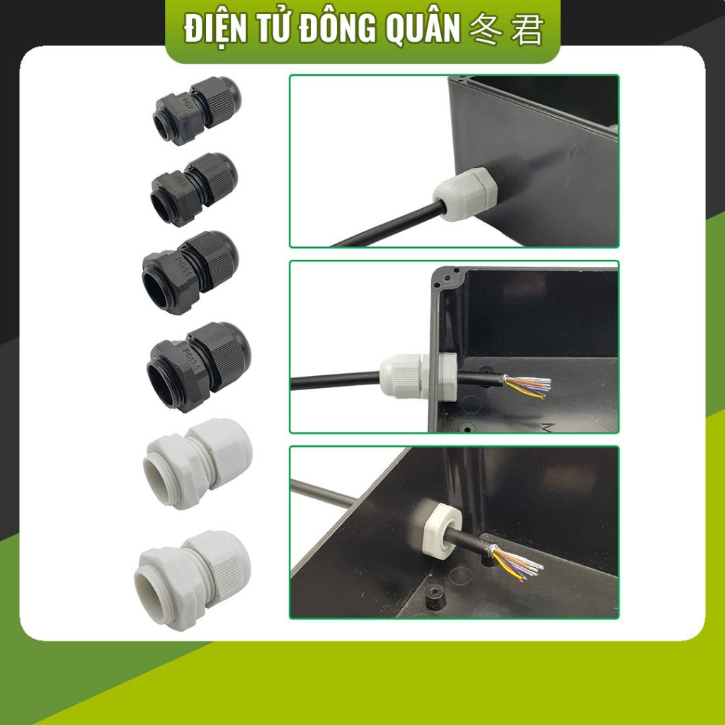 [HCM] Ốc siết cáp nhựa (luồn dây điện)