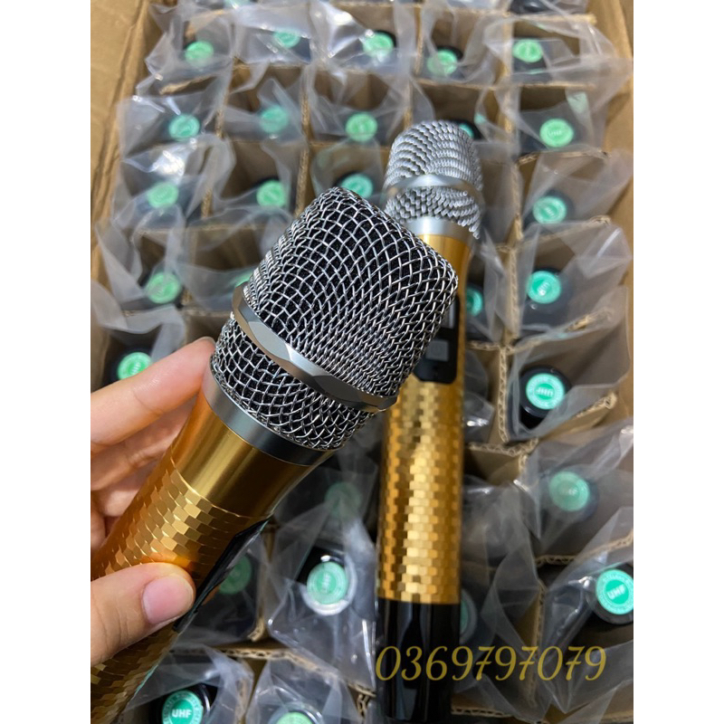 TAY MICRO MIC LOA KÉO KIM CƯƠNG KHÔNG DÂY KÈM BO MẠCH MIC