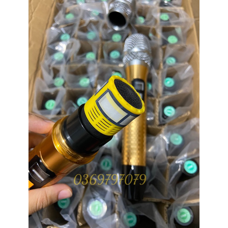 TAY MICRO MIC LOA KÉO KIM CƯƠNG KHÔNG DÂY KÈM BO MẠCH MIC