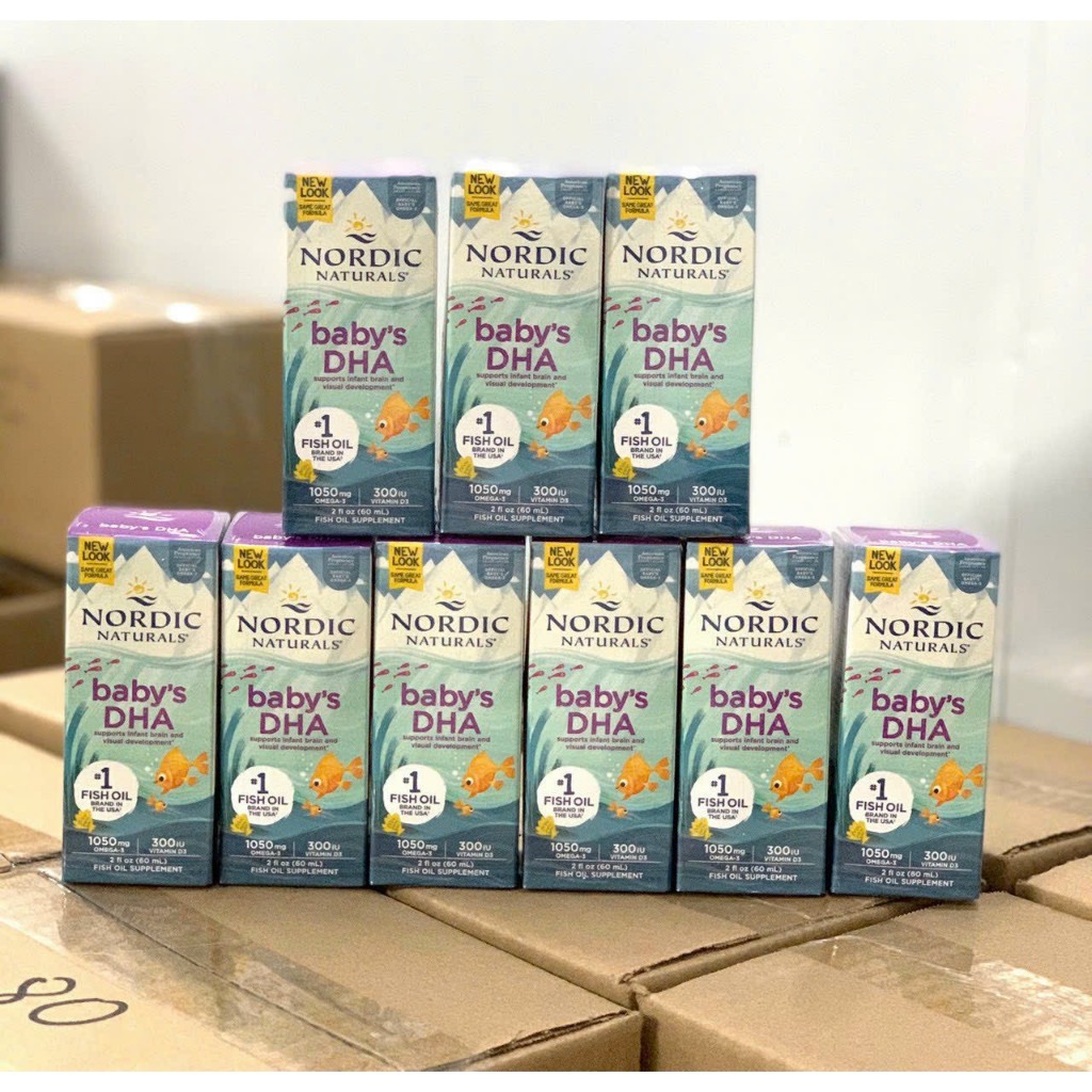 S,iro Bổ Sung DHA Cho Bé Children's DHA Nordic Naturals Mỹ