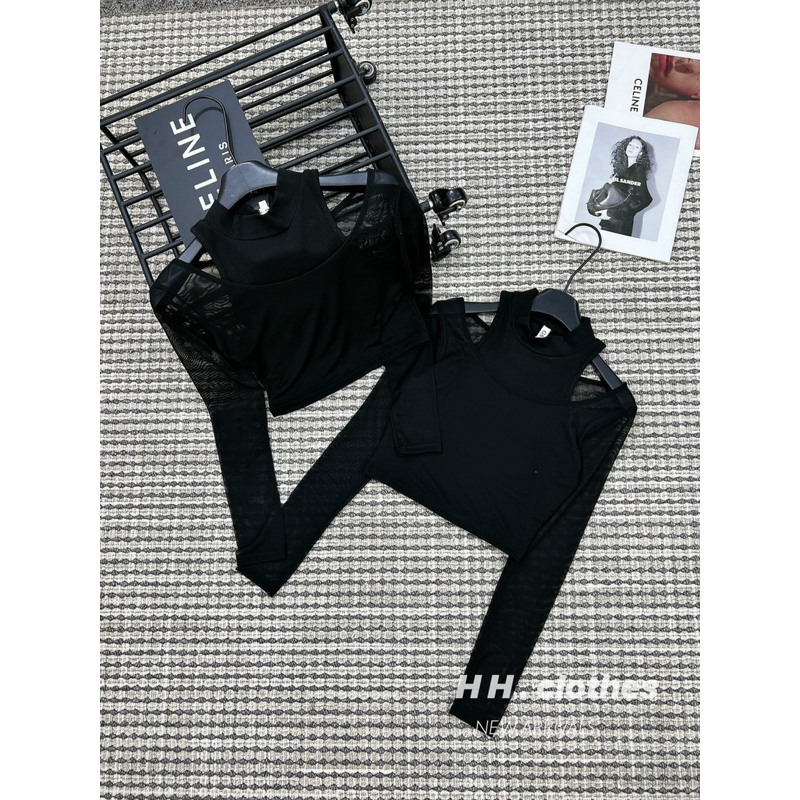 Áo zip phối lưới loại 1