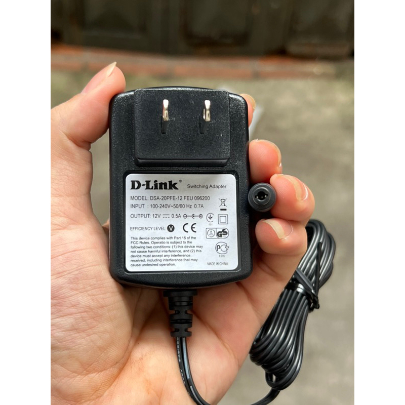Adapter nguồn 12V-0.5A xịn chính hãng