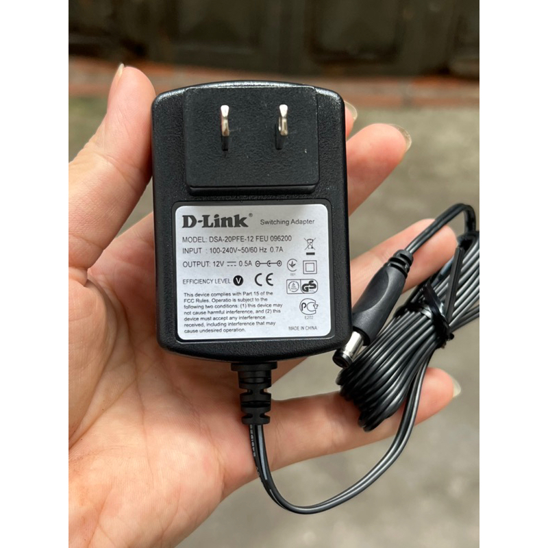 Adapter nguồn 12V-0.5A xịn chính hãng