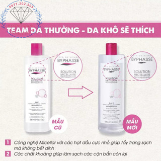 Nước tẩy trang Byphasse Solution Micellaire 500ml